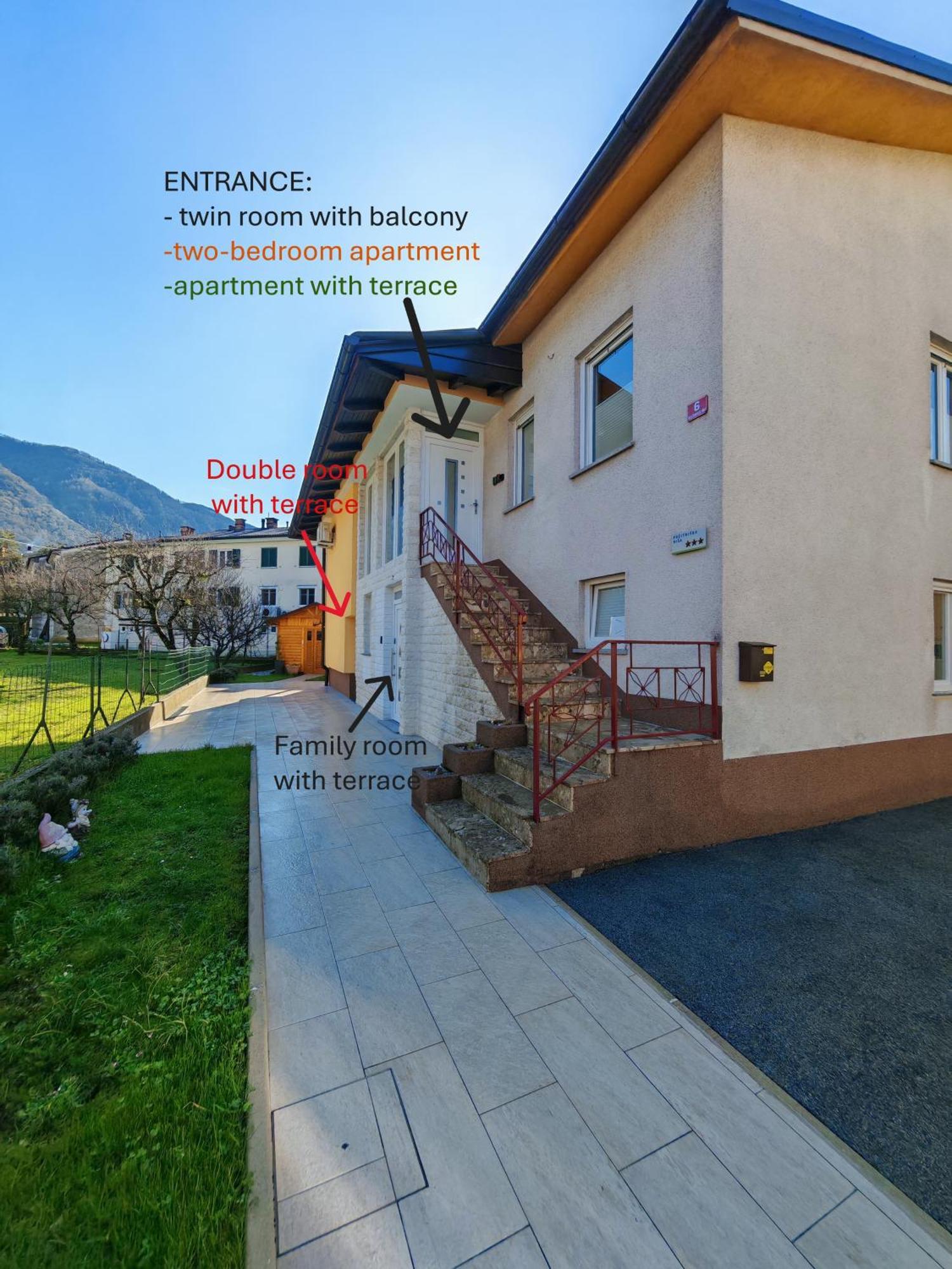 Apartment And Room Anica Tolmin Exterior photo